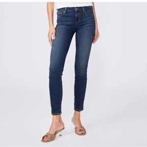 2/$60 Paige Verdugo ankle skinny jeans size 24